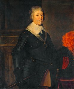 Frederic-Henri, prins av Oranien, stadhouder av de förenade provinserna... av Gerrit van Honthorst
