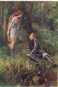 Belphoebe och Timius, Berättelser från Faerie Queen publicerade av George Harrap and Company