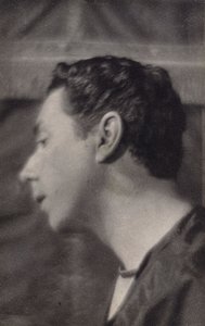 Porträtt av baron Adolph de Meyer av Gertrude Käsebier