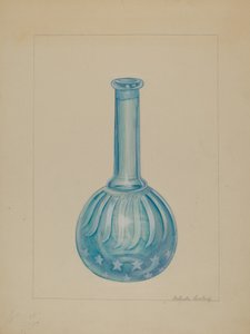 Frisörsalongsflaska, ca. 1936. av Gertrude Lemberg