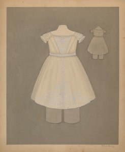 Barnklänning, ca. 1937. av Gertrude Lemberg
