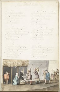 Tillbedjan av herdarna av Gesina ter Borch
