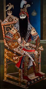 Fath-Ali Shah Qajar av Ghulan Asad Quajar