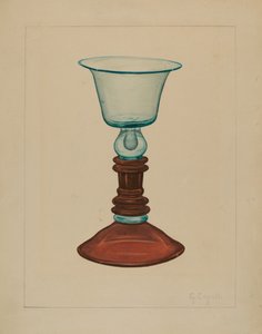 Bägare, c. 1936. av Giacinto Capelli