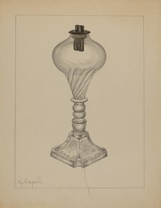 Lampa, c. 1937. av Giacinto Capelli