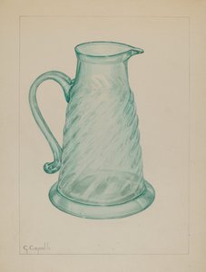 Melasskanna, ca. 1937. av Giacinto Capelli