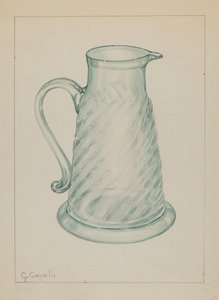 Melasskanna, ca. 1937. av Giacinto Capelli