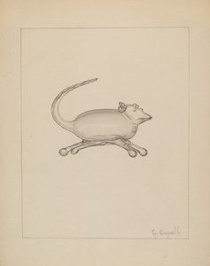 Mus, c. 1937. av Giacinto Capelli