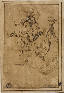 Jupiter och Merkurius i molnen