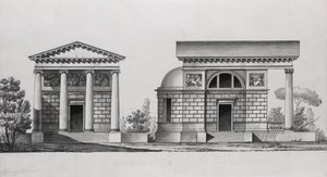 Kyrkodesign för familjen Tutomlin av Giacomo Antonio Domenico Quarenghi