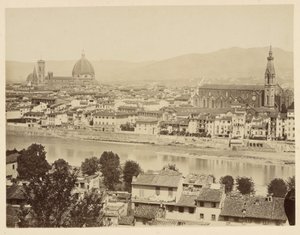 Florens. Panorama av Giacomo Brogi