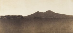 [Vesuvius från Mergellina], ca. 1855