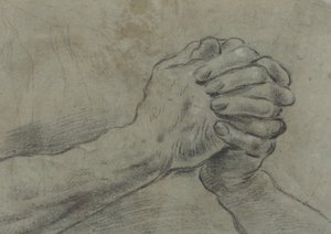 knäppta händer [verso]