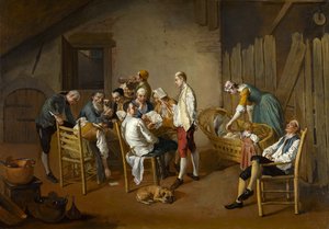 Kortspelet, ca 1738-1750