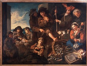 The Fish Merchants (olja på duk