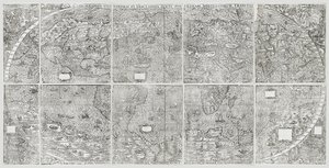 Universell världskarta, Gastaldi, Giacomo av Giacomo Gastaldi