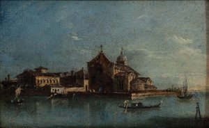 Ön Santo Spirito c.1790 (Olja på duk)
