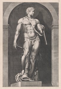 Mirror of Roman Magnificence: Perseus, sent 1500-tal, sent 1500-tal. av Giacomo Lauri