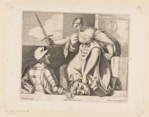 Judith med huvudet av Holofernes Rättvisa (Justitia) av Giacomo Piccini
