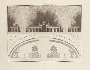 Festival med anledning av Ferdinand, hertigen av Parmas äktenskap med ärkehertiginnan..., 1769. av Giambattista Bodoni