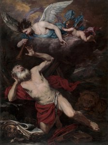 Visionen av St. Hieronymus, ca 1660