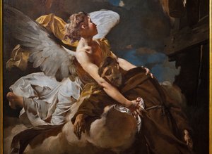 Ecstasy of St. Francis, detalj