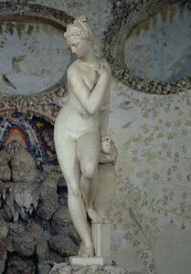 Venus stiger ut ur sitt bad, 1573 (marmor)