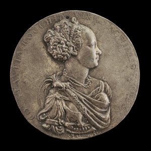 Costanza Bocchi, död 1566, hustru till Gianfrancesco Malvezzi, 1560. av Gian Antonio Signoretti