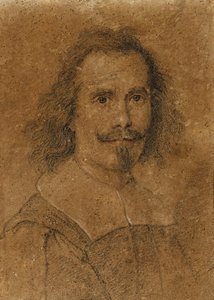 Ett självporträtt, av Gian Lorenzo Bernini