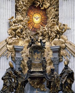 St Peters ordförande av Gian Lorenzo Bernini