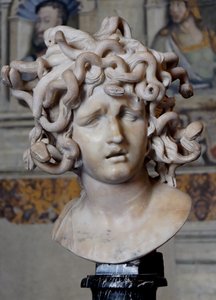 Chef för Medusa, 1630 av Gian Lorenzo Bernini