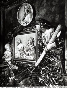 Monument till Francesco och Giovanni Silva av Gianlorenzo Bernini, 1663 av Gian Lorenzo Bernini