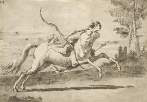 Galopperande kentaur, ca 1755-65