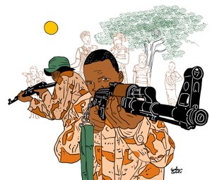 Militär Afrika, 2022 (digital)