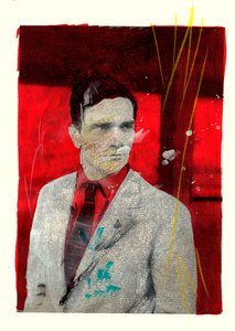 Porträtt av Pierpaolo Pasolini, 2014 (blandteknik)