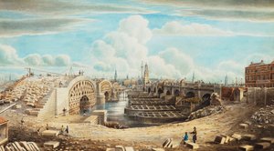 Återuppbygga London Bridge,