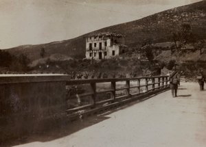 Album "Pictures of War II": Italienska soldater i Val Chiusone till Podsenica, 09/1917 (s/v foto)