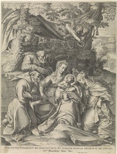 Mystiska äktenskap av Saint Catherine av Alexandria