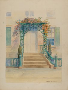 Prydnadsjärn, ca. 1936. av Gilbert Sackerman