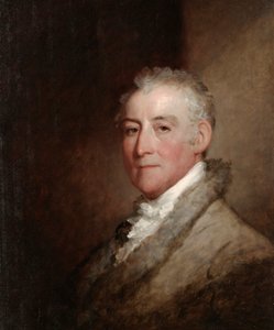 Överste John Trumbull (1756-1843) av Gilbert Stuart