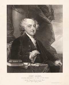 John Adams av Gilbert Stuart