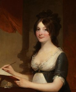 Porträtt av en ung kvinna av Gilbert Stuart
