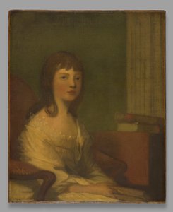 Theodosia Burr (senare Theodosia Burr Alston, 1783 av Gilbert Stuart