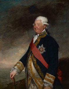 Viceamiral Edward Hughes av Gilbert Stuart