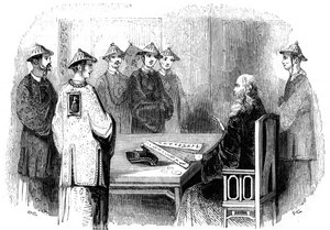 Konfucius och hans lärjungar, 500-talet f.Kr., 1847
