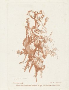 Trofé med musikinstrument