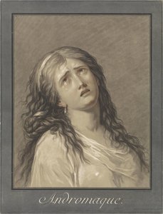 Andromache gråter av Gilles Demarteau