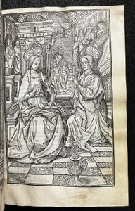 Timbok, användning i Rom (Heures a lusaige de Romme) av Gilles Hardouyn