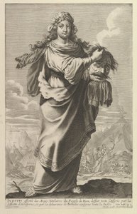 Judith, 1647. Skapare: Gilles Rousselet, Abraham Bosse.