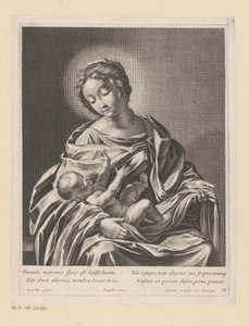 Mary med barn av Gilles Rousselet